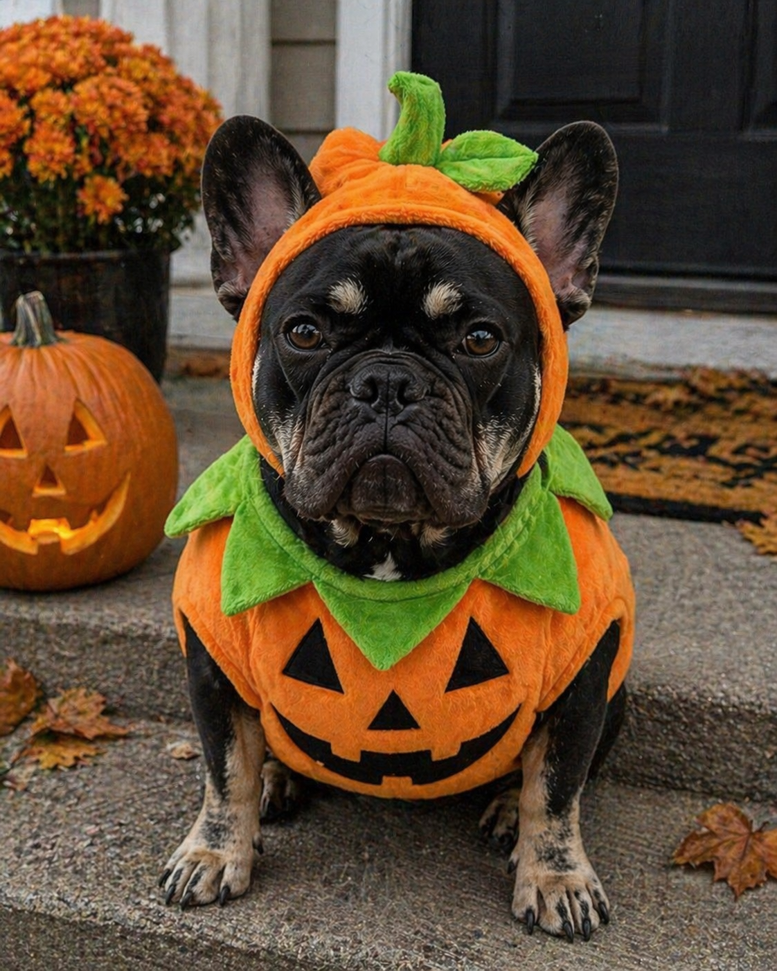 Kodak dressed for Halloween
